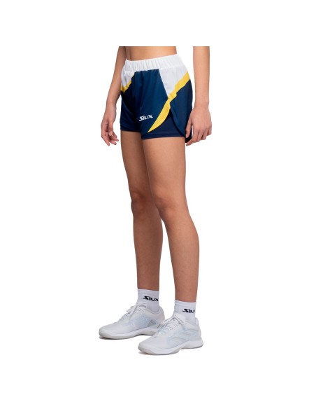 SHORT SIUX WOMAN CAMPUS YELLOW | Ofertas de pádel